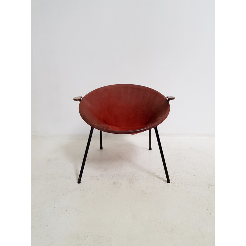 Vintage Hans Olsen Balloon Chair for Lea Design