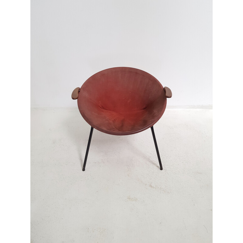 Vintage Hans Olsen Balloon Chair for Lea Design