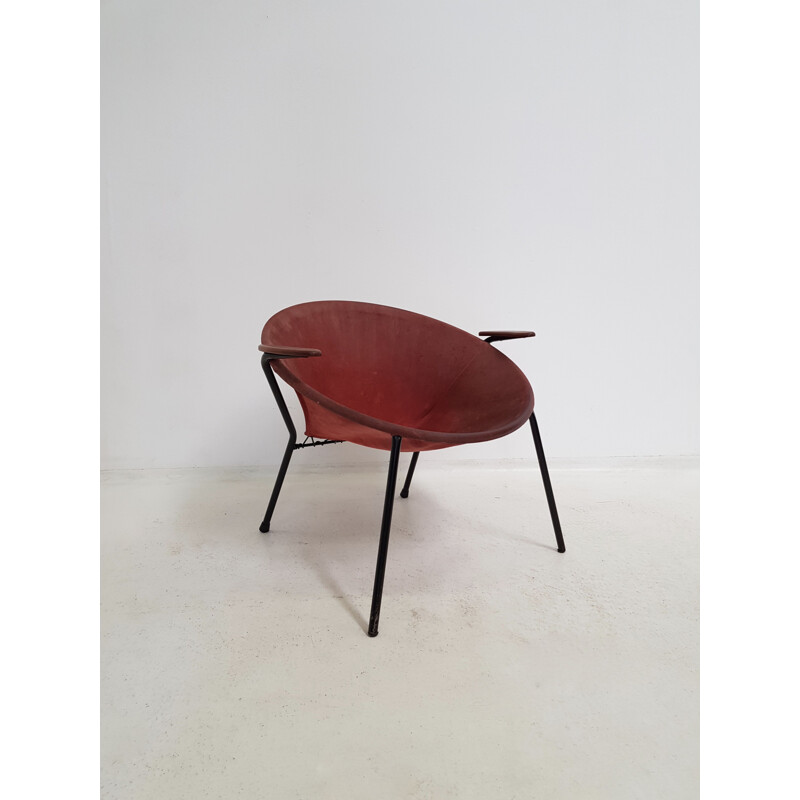 Vintage Hans Olsen Balloon Chair for Lea Design