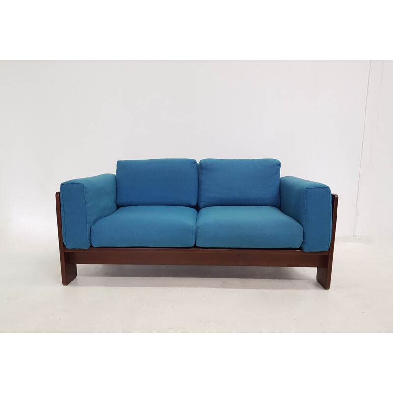 Vintage Bastiano Tobia Scarpa Knoll 2-seater sofa