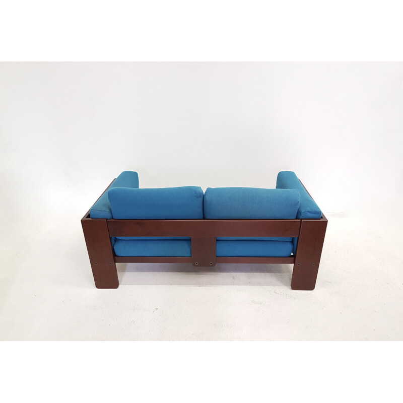 Vintage Bastiano Tobia Scarpa Knoll 2-seater sofa