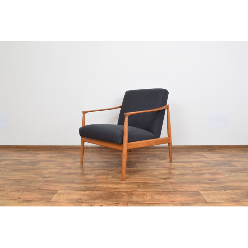 Vintage lounge chair in cherry Denmark 1960s