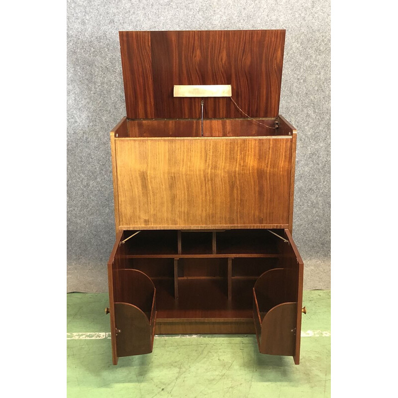 Vintage bar in teak 70s