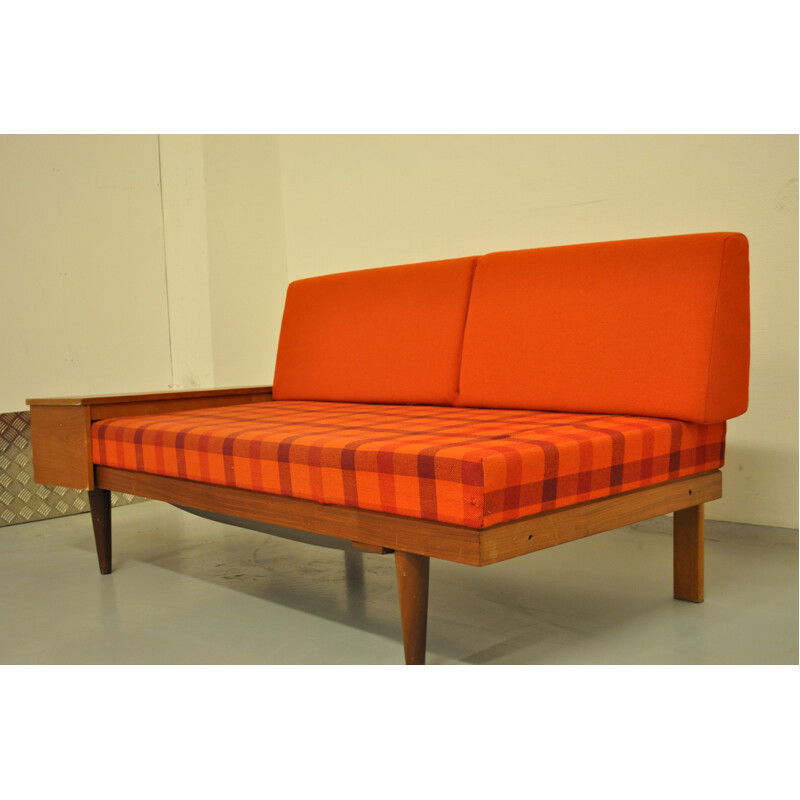 Canapé lit de repos vintage scandinave, Ingmar Relling pour Ekornes 1960