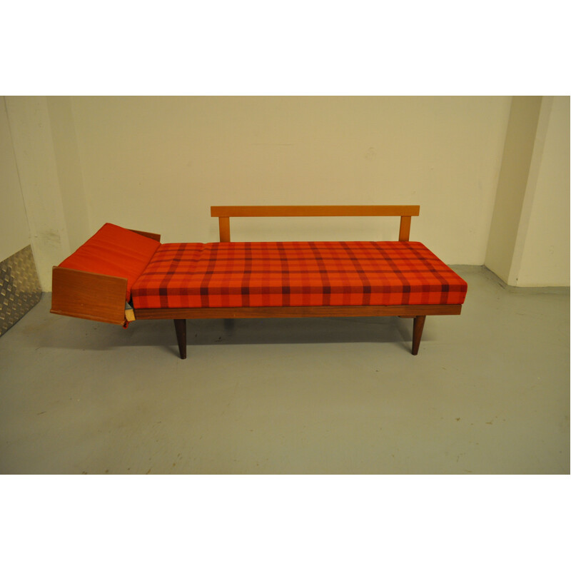 Canapé lit de repos vintage scandinave, Ingmar Relling pour Ekornes 1960