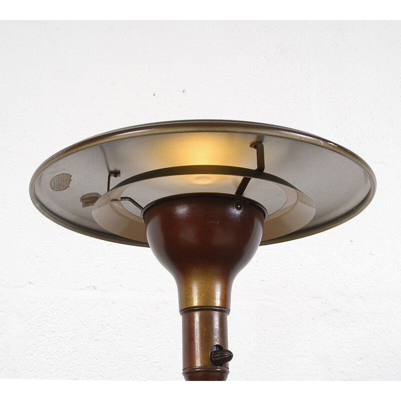 Lampe de table vintage Art Déco American Modern Sight Light par Leroy C. Doane pour Sight Light Corporation, 1936