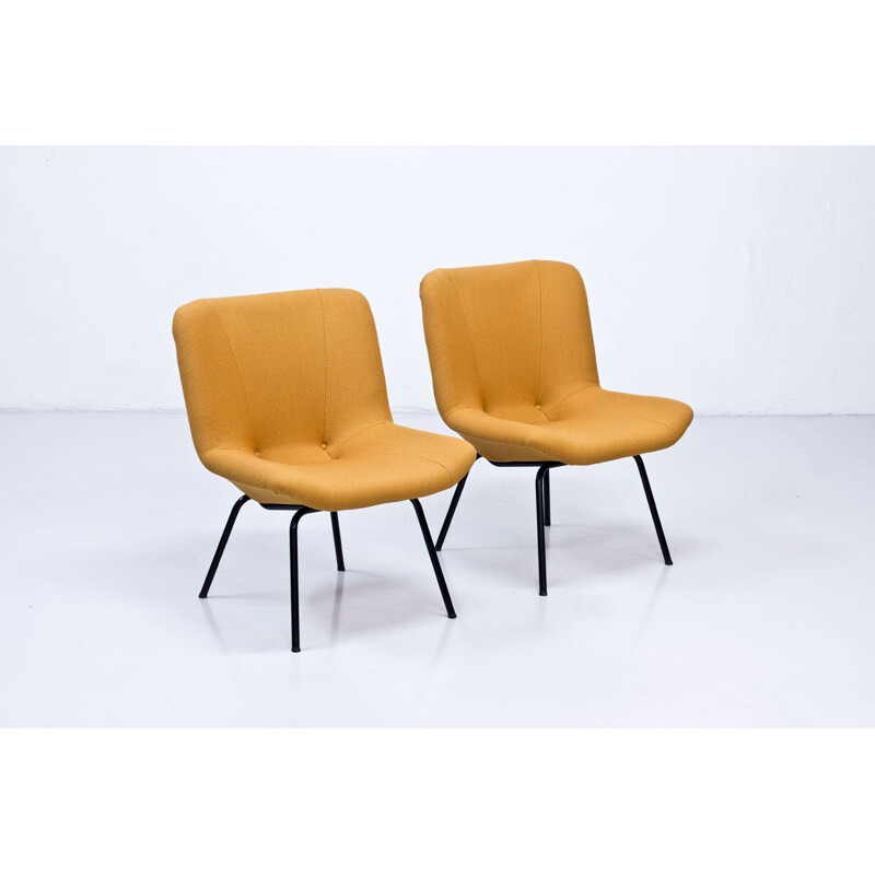 Paire de fauteuils vintage lehto par Carl Gustaf Hiort, 1950