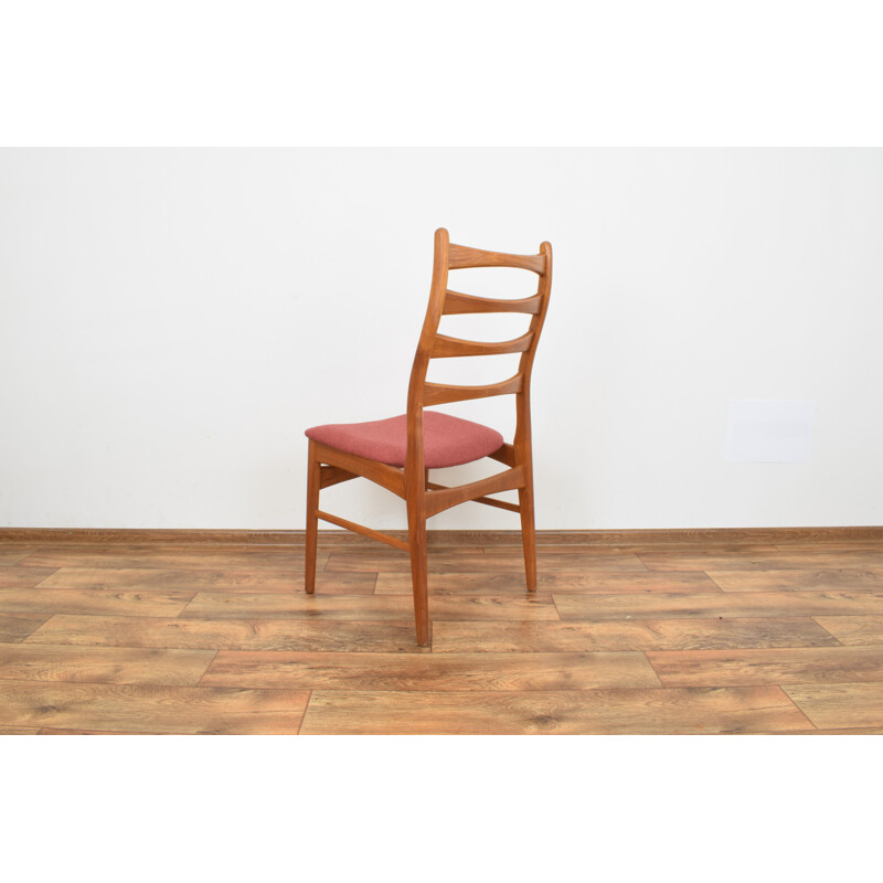 Set of 6 vintage Danish teak dining chairs