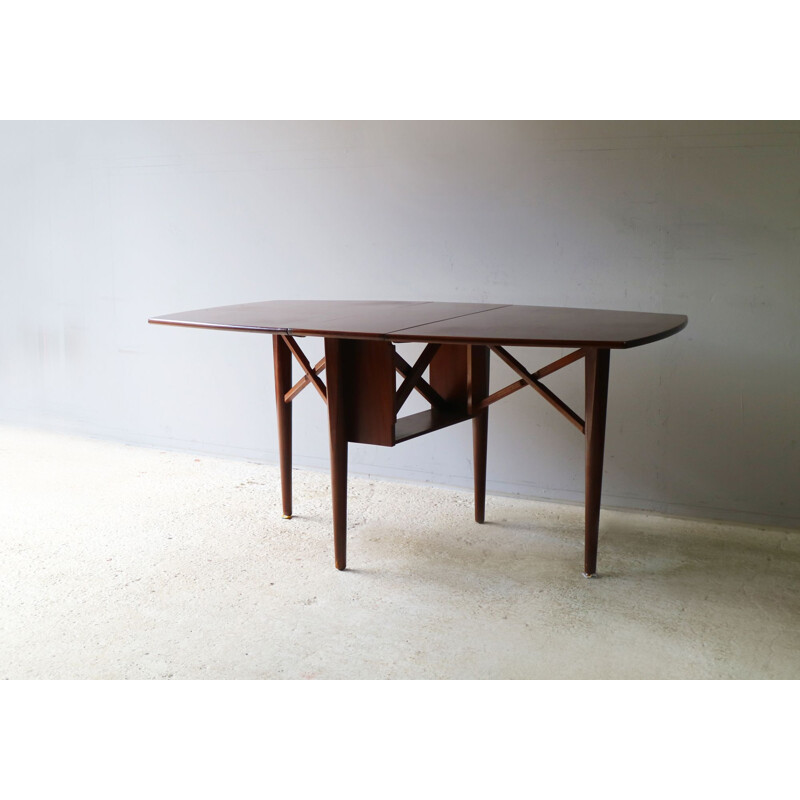 Vintage German extending dining table