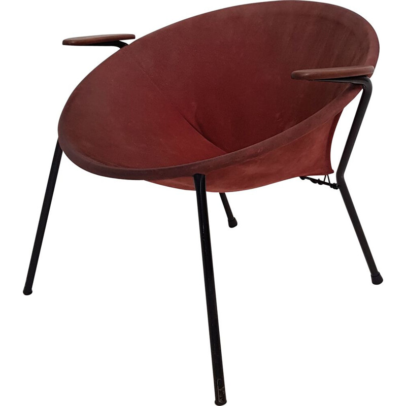 Vintage Hans Olsen Balloon Chair for Lea Design