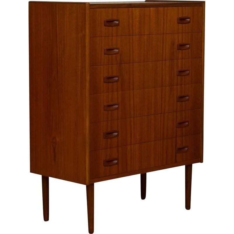 Vintage chest of drawers in teak Denmark 60s