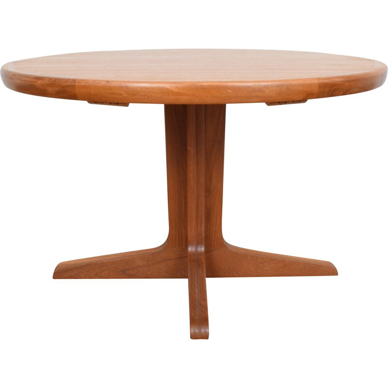 Vintage dining table extendable from VV Møbler Spøttrup, Denmark 1970s