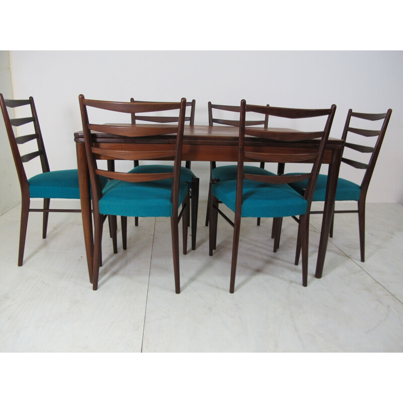 Vintage teak dining set, 1950