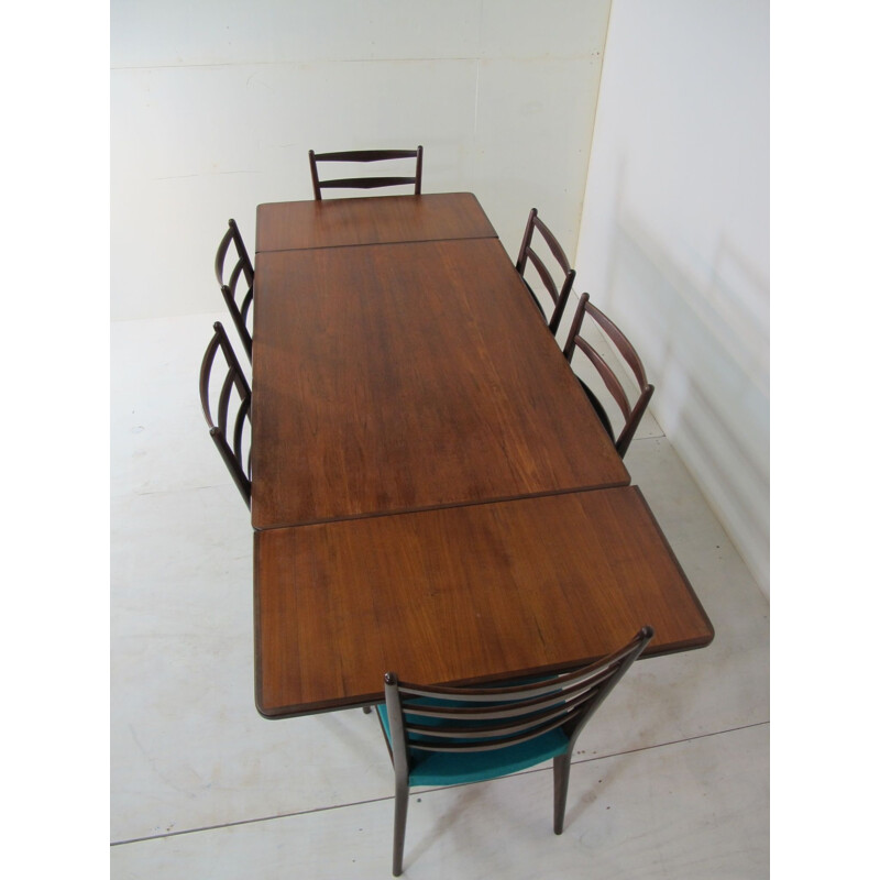 Vintage teak dining set, 1950