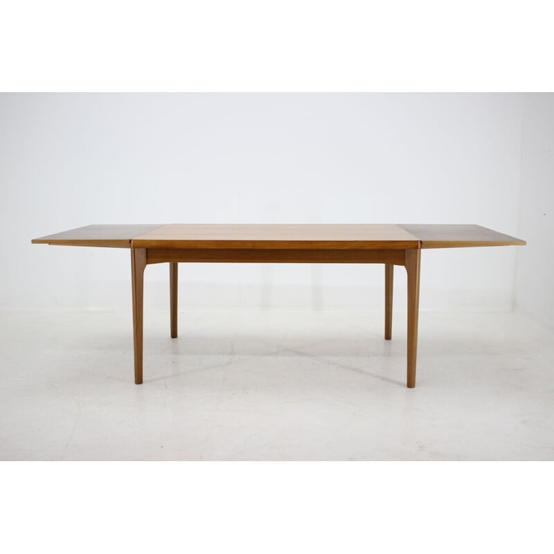 Vintage Henning Kjærnulf Danish oak extendable table