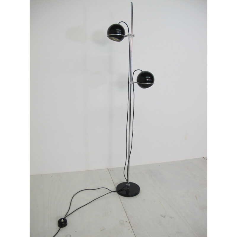 Vintage floor lamp for Gepo in chrome plated 1960s