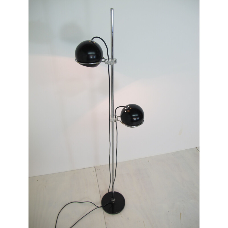 Vintage floor lamp for Gepo in chrome plated 1960s