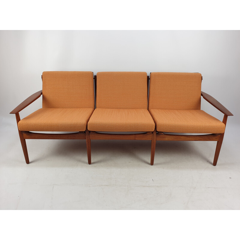 Vintage living set in teak by Svend Åge Eriksen for Glostrup Møbelfabrik 60s