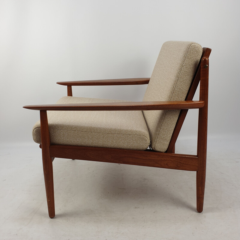 Vintage living set in teak by Svend Åge Eriksen for Glostrup Møbelfabrik 60s