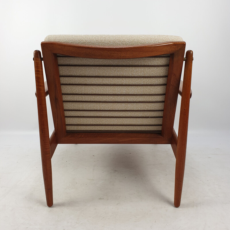 Vintage living set in teak by Svend Åge Eriksen for Glostrup Møbelfabrik 60s