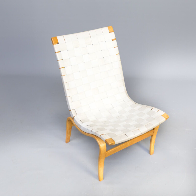 Paire de fauteuils vintage Pernilla par Bruno Mathsson pour Karl Mathsson années 1970