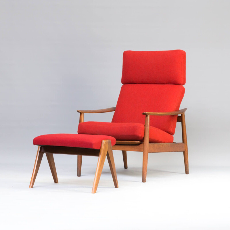 Vintage easy chair by Arne Vodder for France & Søn 1960s