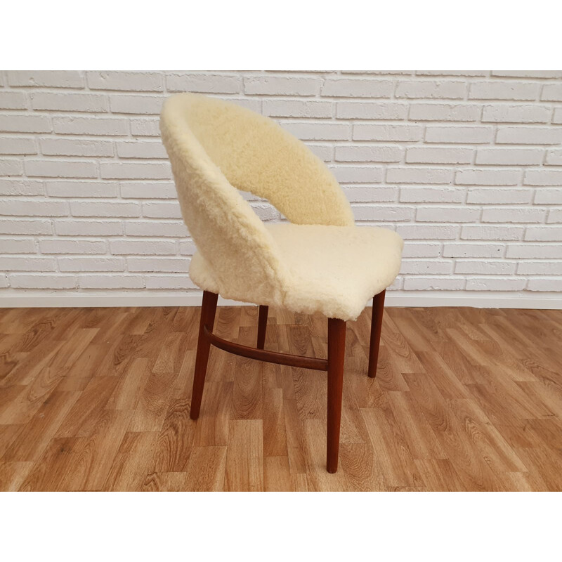 Vintage teakhouten fauteuil van Frode Holm voor Linnebergs Møbelfabrik, Denemarken 1960