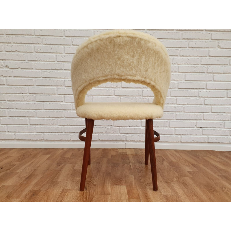 Fauteuil vintage en teck par Frode Holm pour Linnebergs Møbelfabrik, Danemark 1960