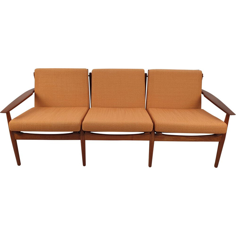 Vintage living set in teak by Svend Åge Eriksen for Glostrup Møbelfabrik 60s