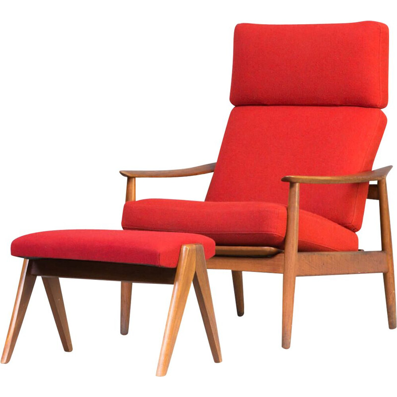 Vintage easy chair by Arne Vodder for France & Søn 1960s