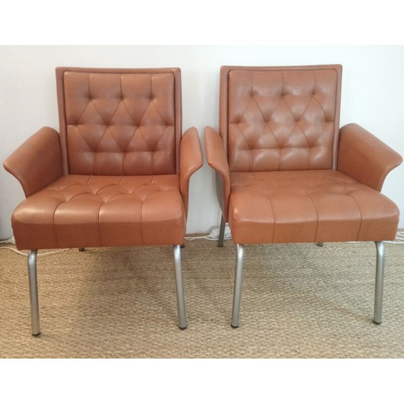 Pair of vintage armchairs 1960