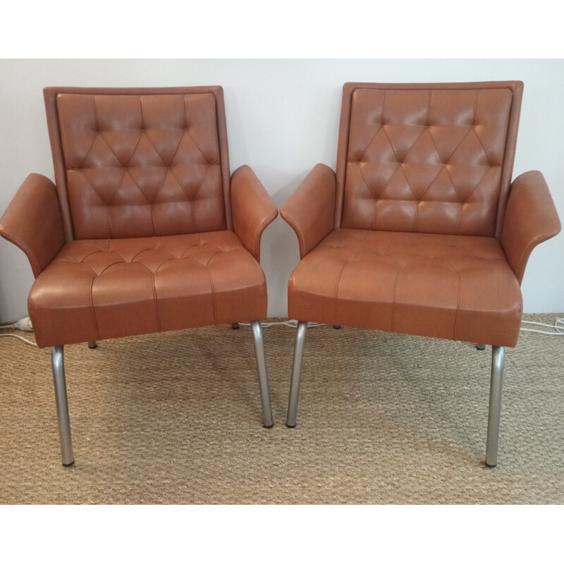 Pair of vintage armchairs 1960