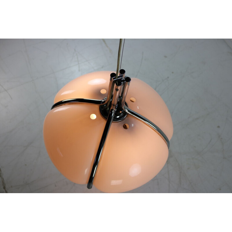 Vintage hanging lamp Quadrifoglio by Harvey Guzzini 1970s