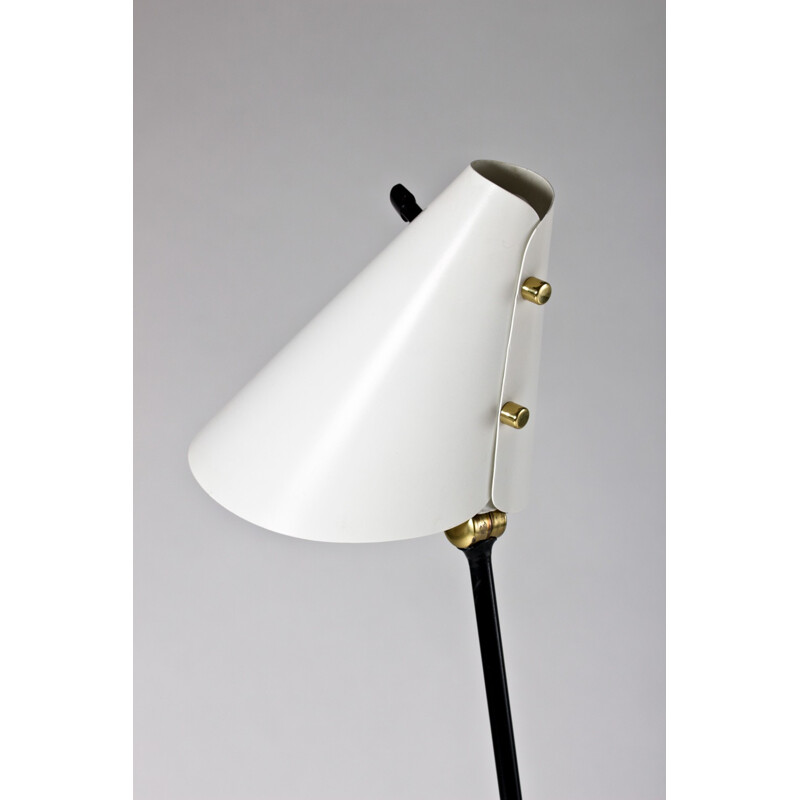 Markaryd metal and brass floor lamp, Hans Agne JAKOBSSON - 1960s