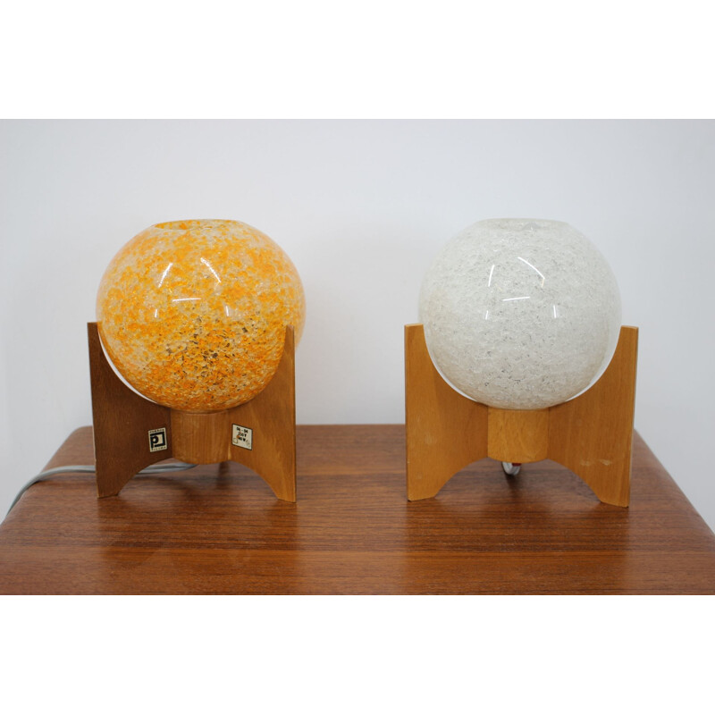 Pair of vintage design table lamps 