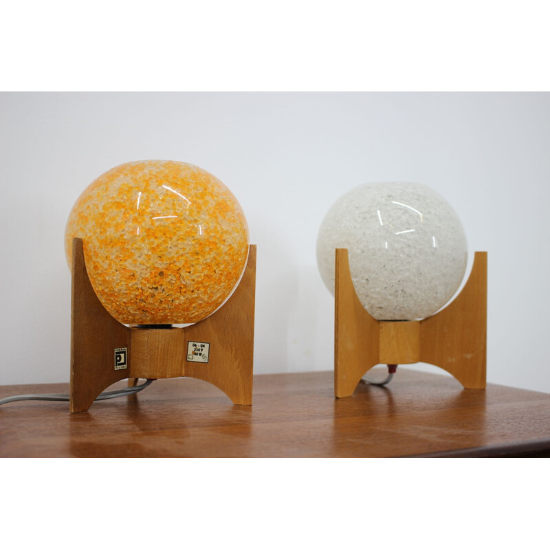 Pair of vintage design table lamps 