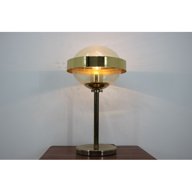 Vintage Space age style UFO table lamp - Kamenicky Senov