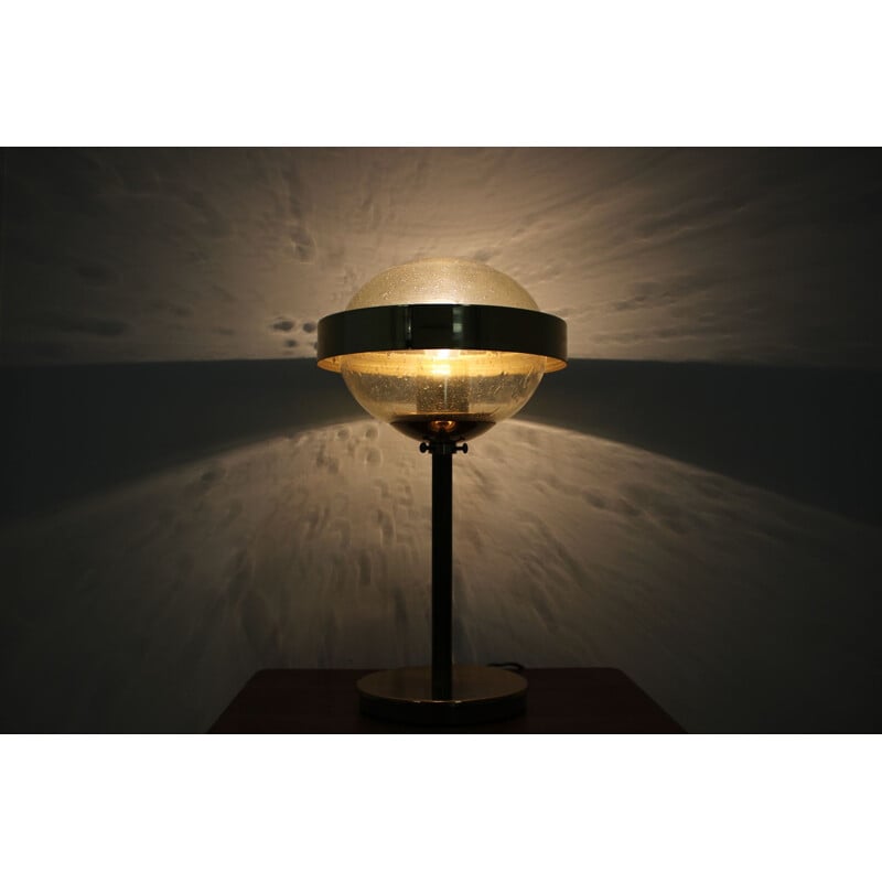 Vintage Space age style UFO table lamp - Kamenicky Senov