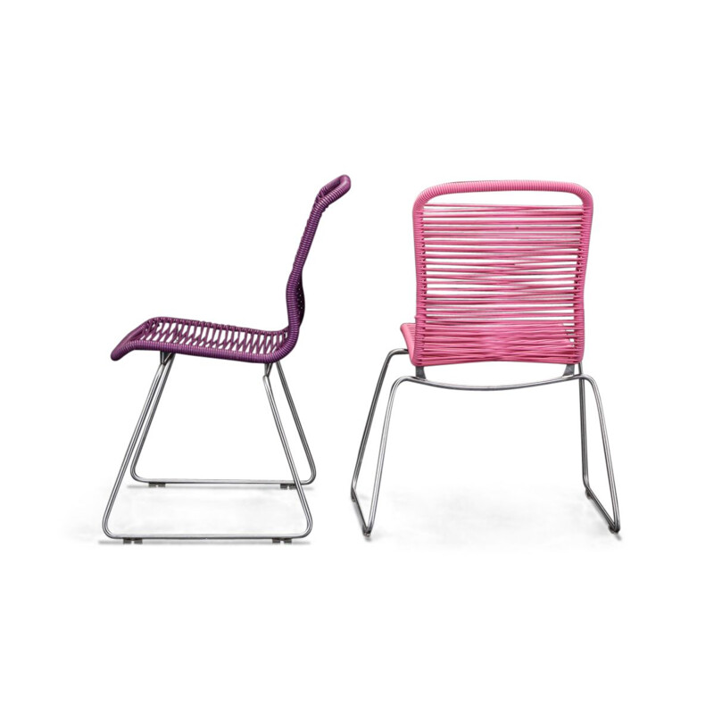 Set of 2 vintage chairs - Verner Panton