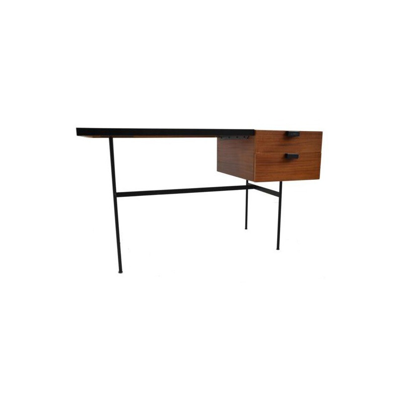 Bureau Thonet CM 141 en bois et métal, Pierre PAULIN - 1954