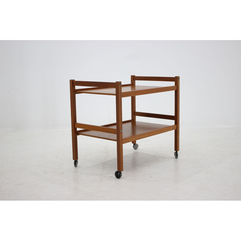 Vintage bar trolley in teak Denmark 1960s