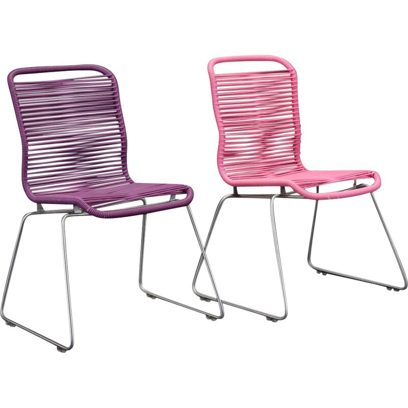 Set of 2 vintage chairs - Verner Panton