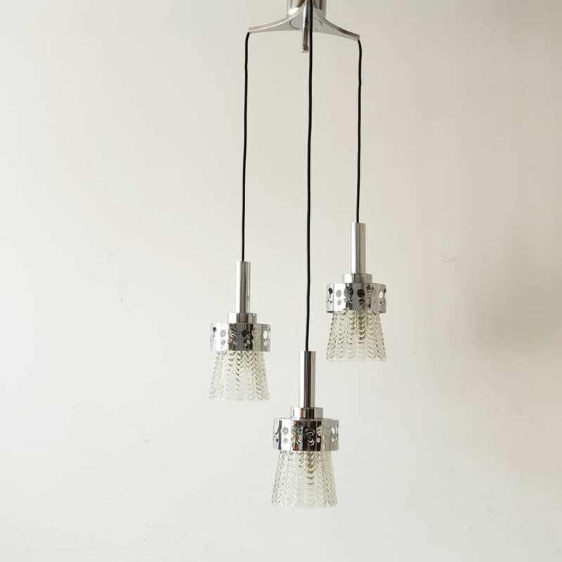 Lampada a sospensione vintage Raak 1970