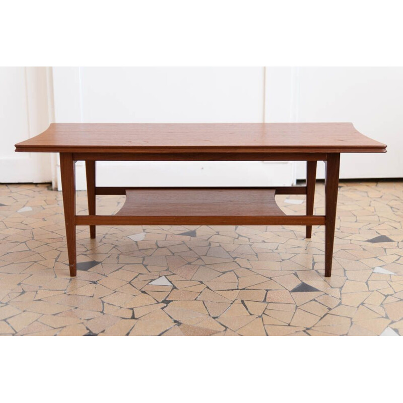 Vintage Scandinavian coffee table 91cm