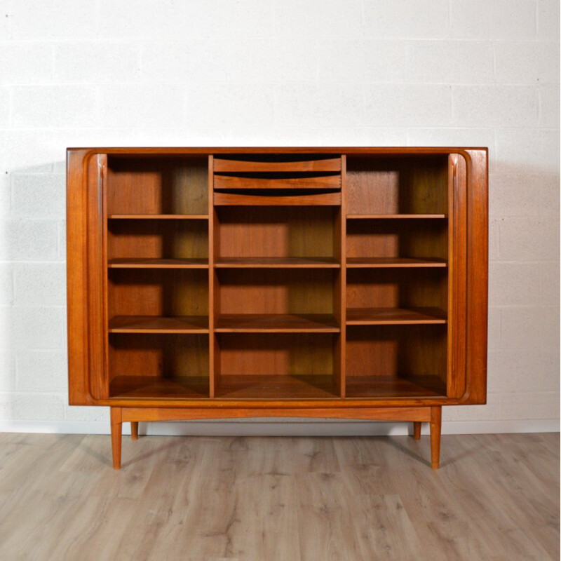 Vintage Scandinavian teak highboard by Bernhard Pedersen - Son