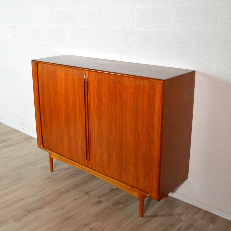 Vintage Scandinavian teak highboard by Bernhard Pedersen - Son