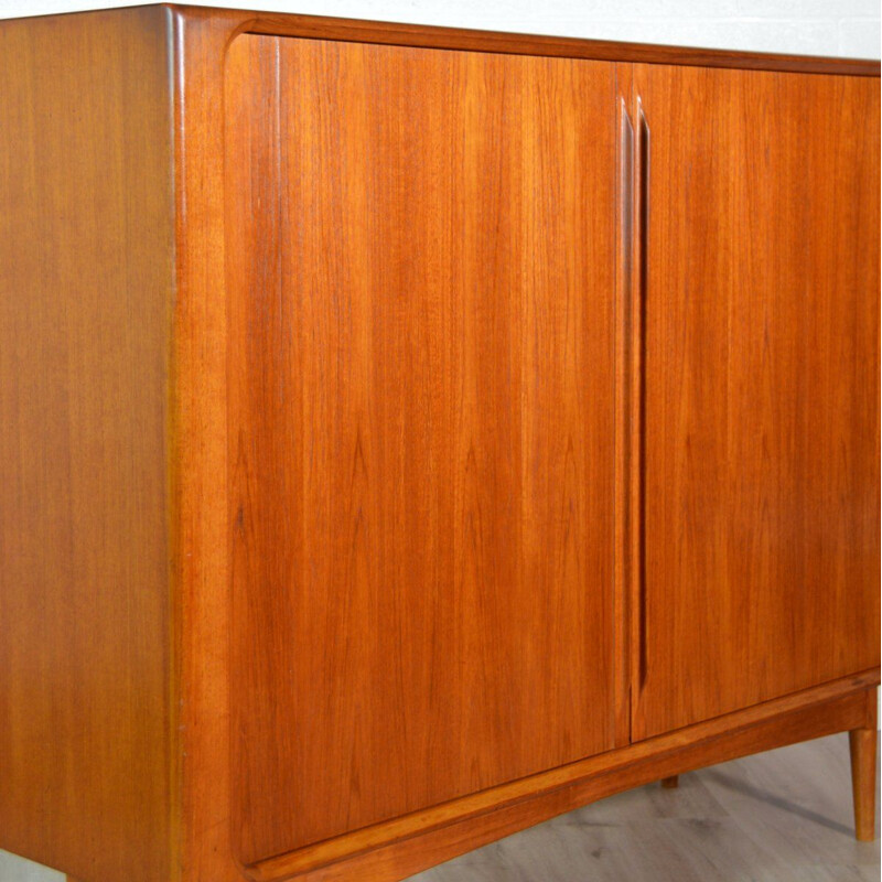 Vintage Scandinavian teak highboard by Bernhard Pedersen - Son