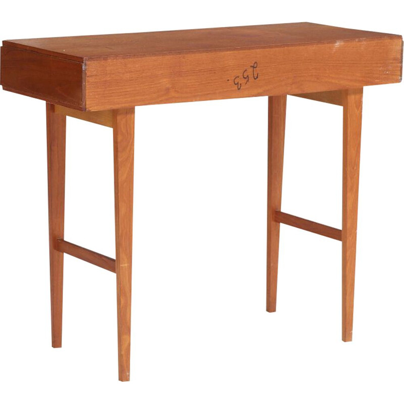 Table vintage scandinave en teck 1960