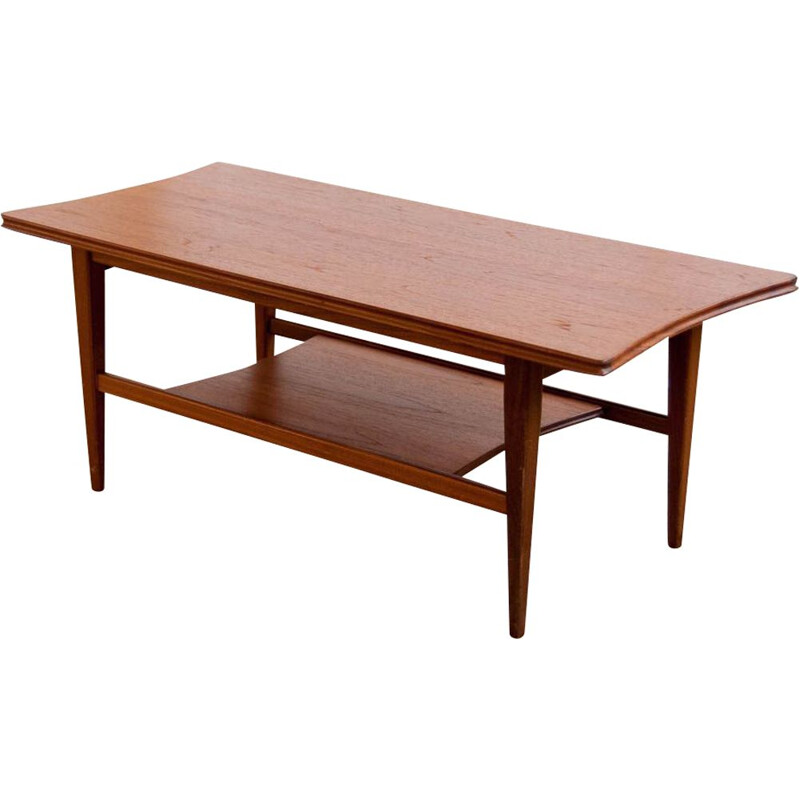 Vintage Scandinavian coffee table 91cm