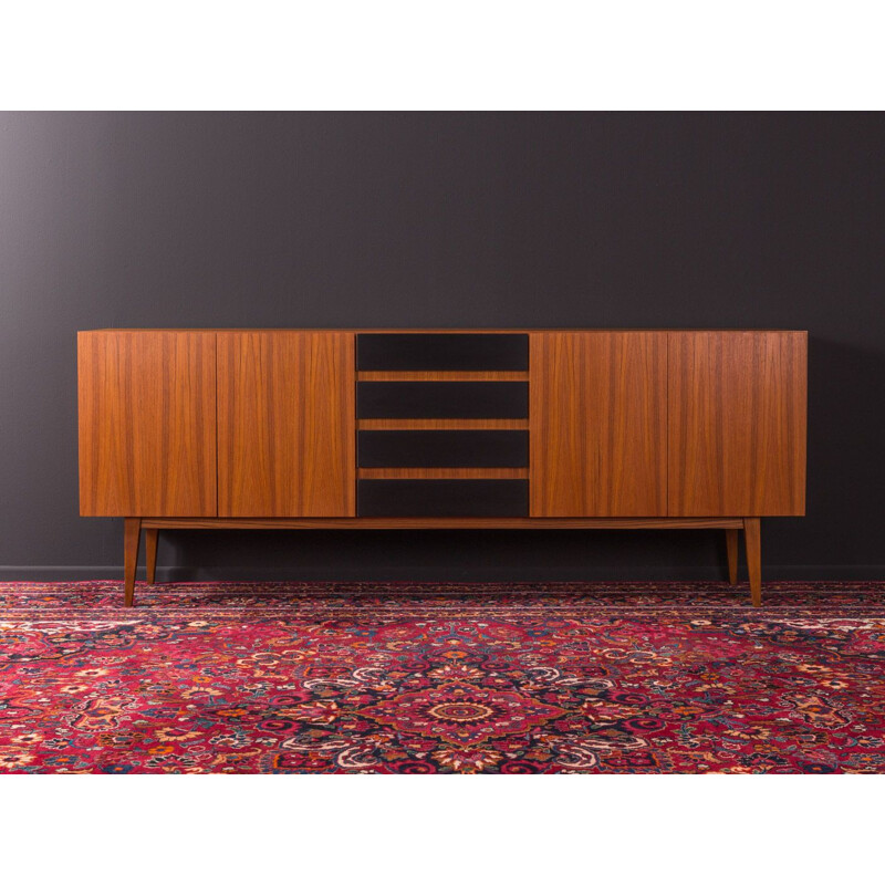 Vintage sideboard in walnut Germany 1960s